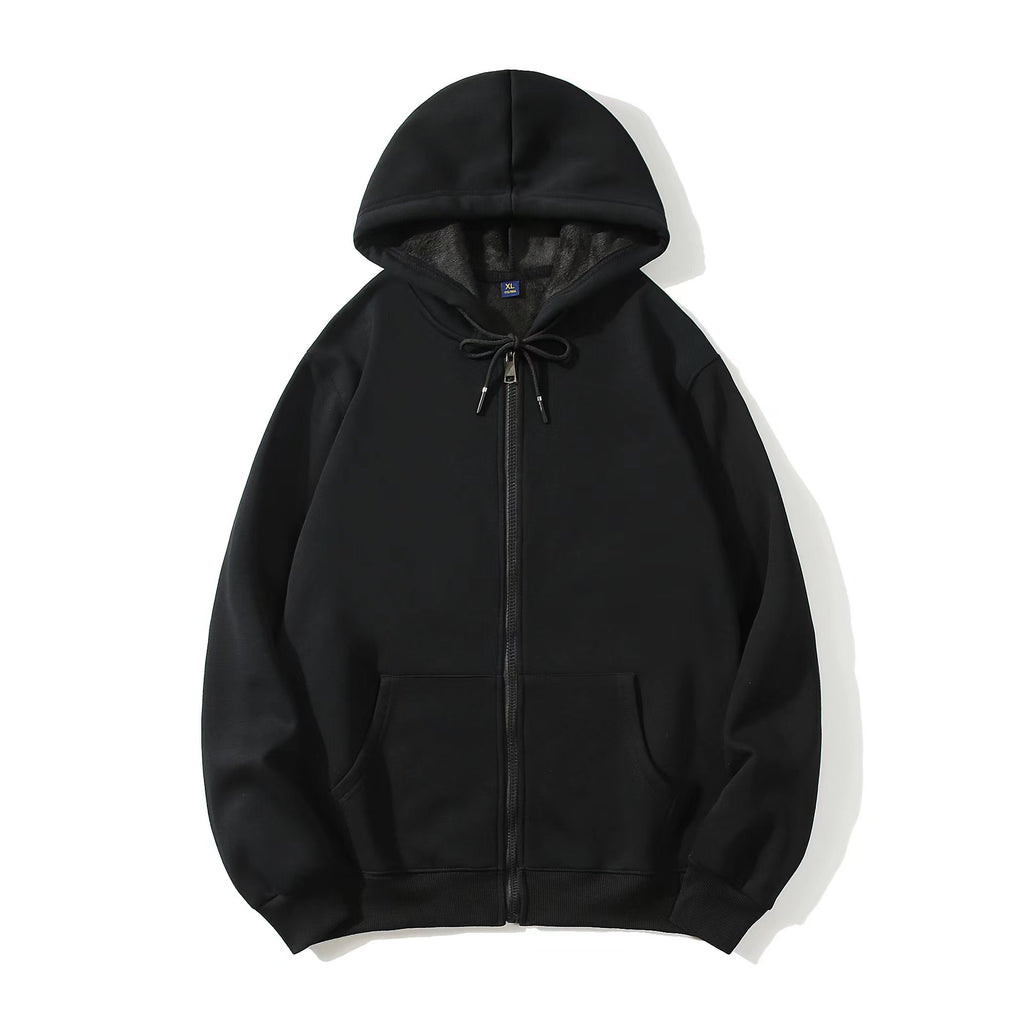 Unisex Fleece Zip Hoodie