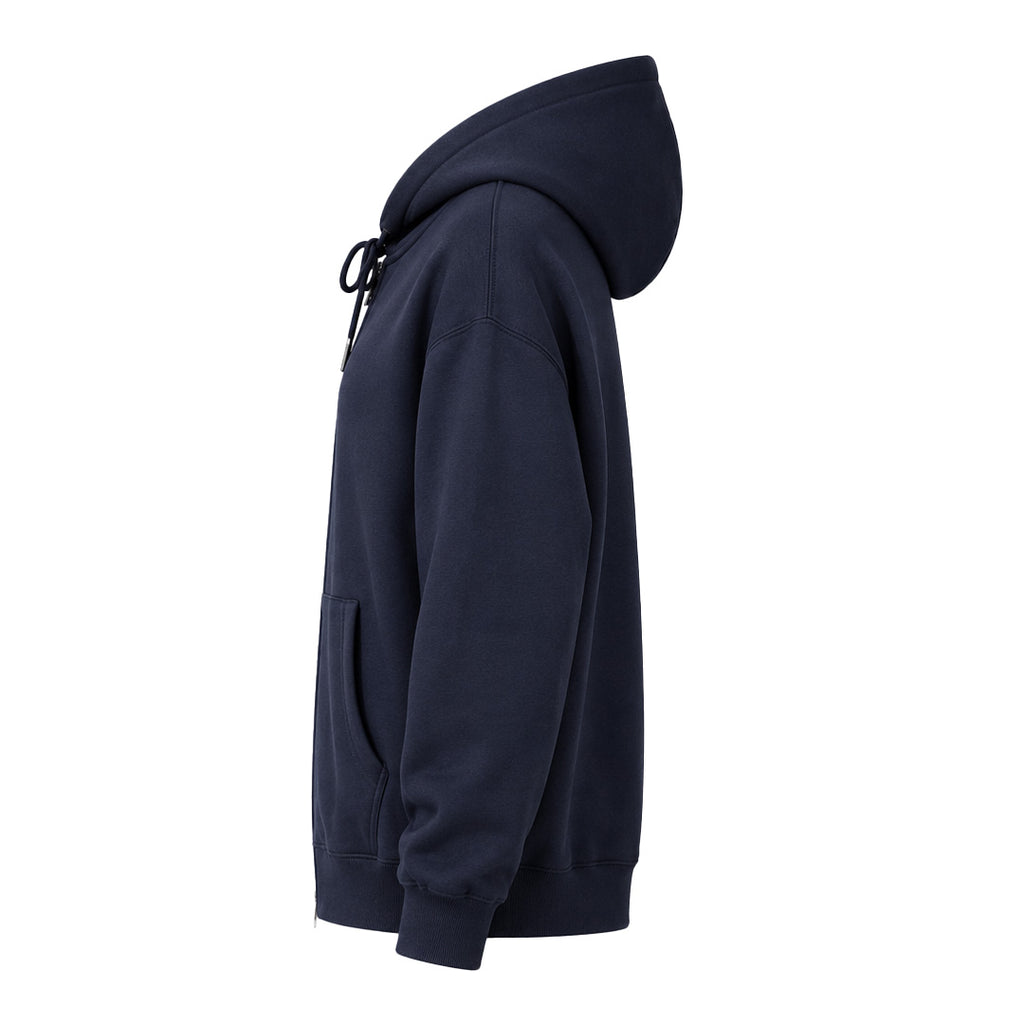 Unisex Fleece Zip Hoodie
