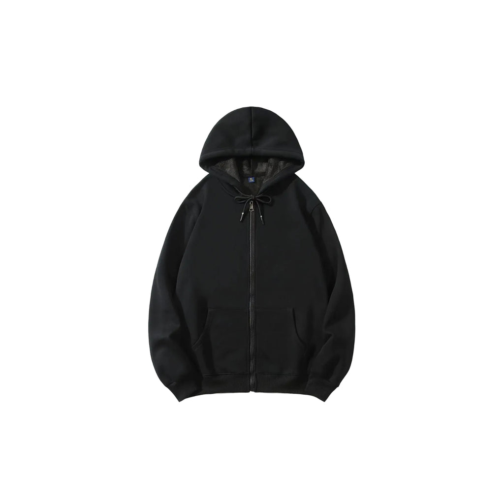 Unisex Fleece Zip Hoodie