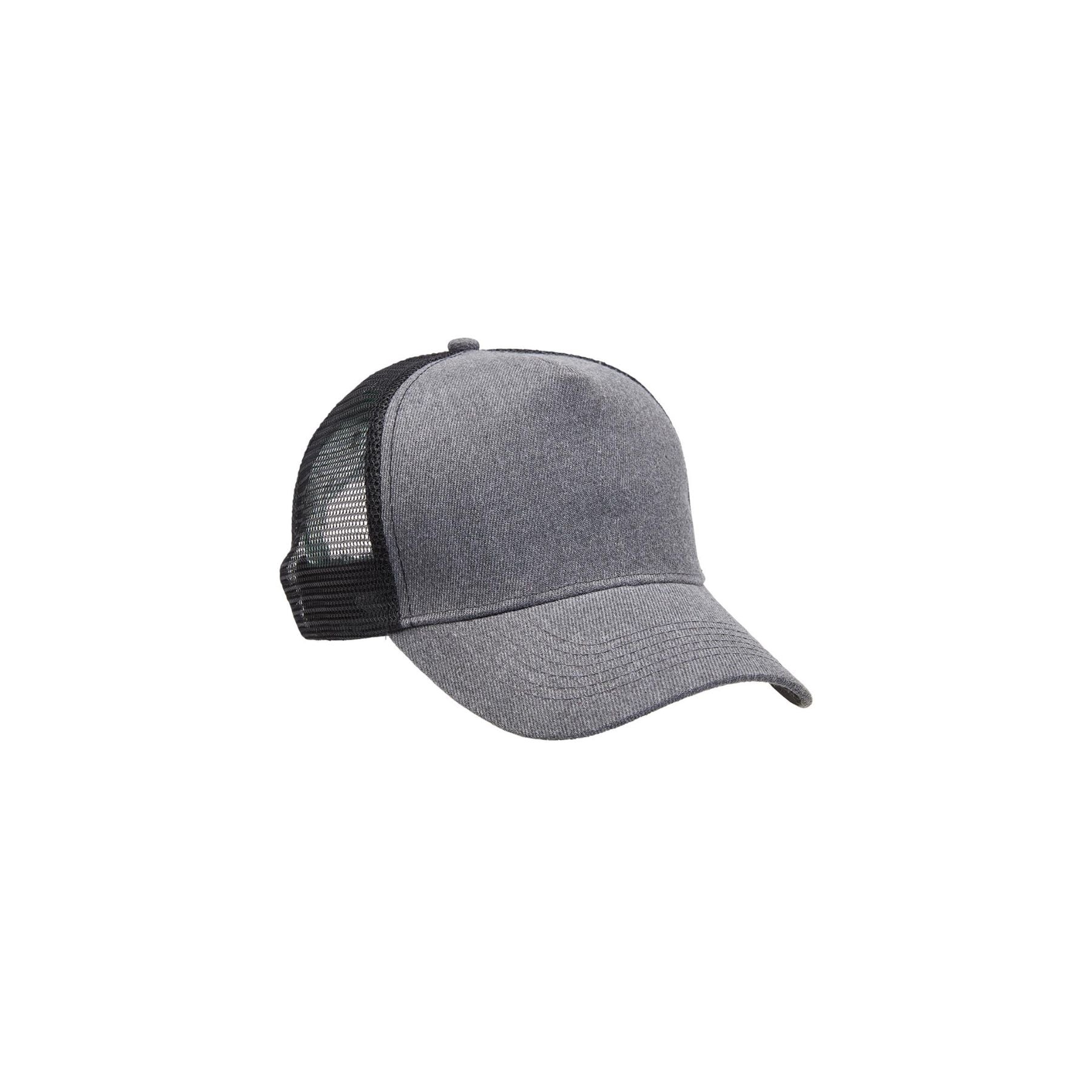Heathered Mesh Trucker Cap