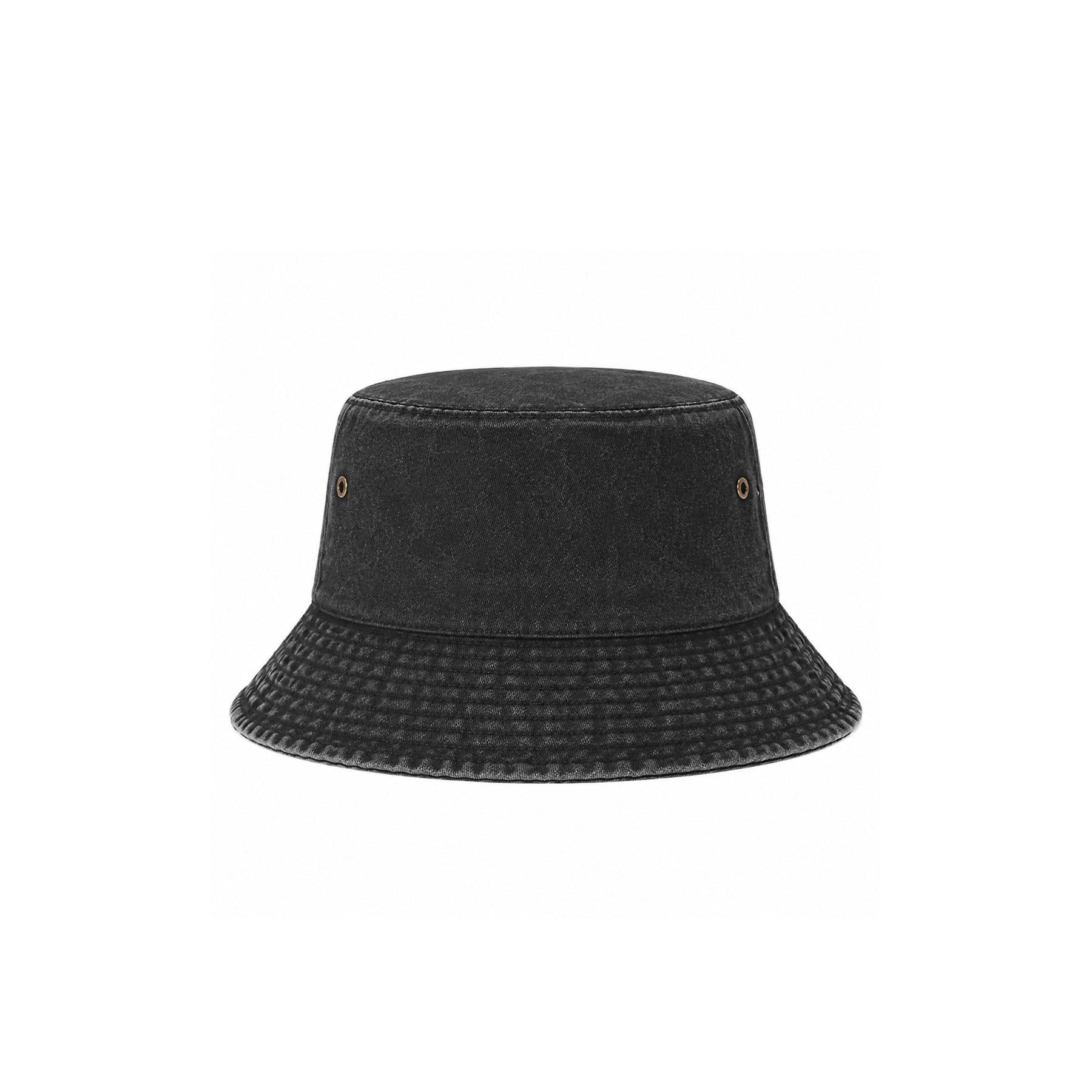100% cotton drill washed bucket hat