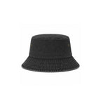 100% cotton drill washed bucket hat
