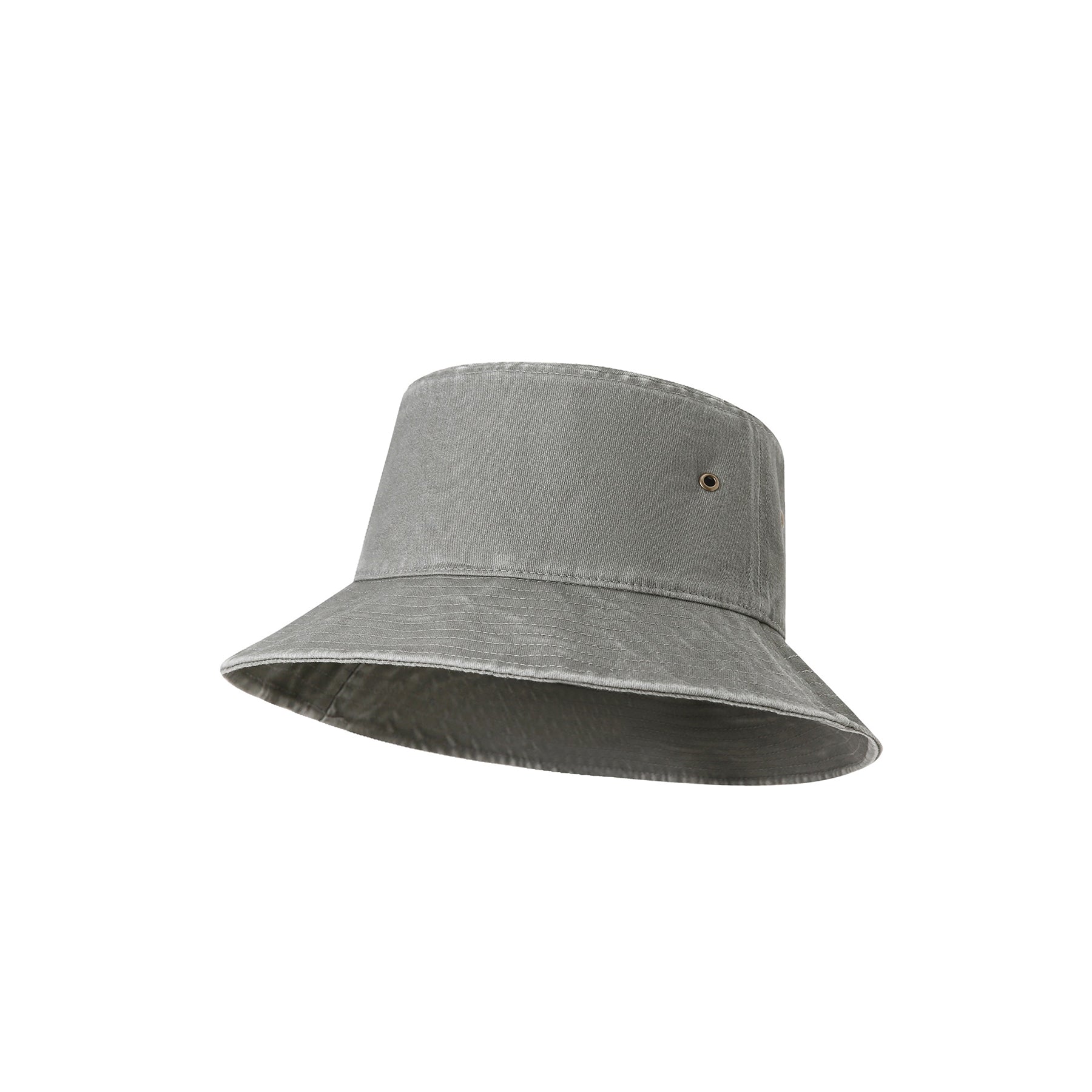 100% cotton drill washed bucket hat