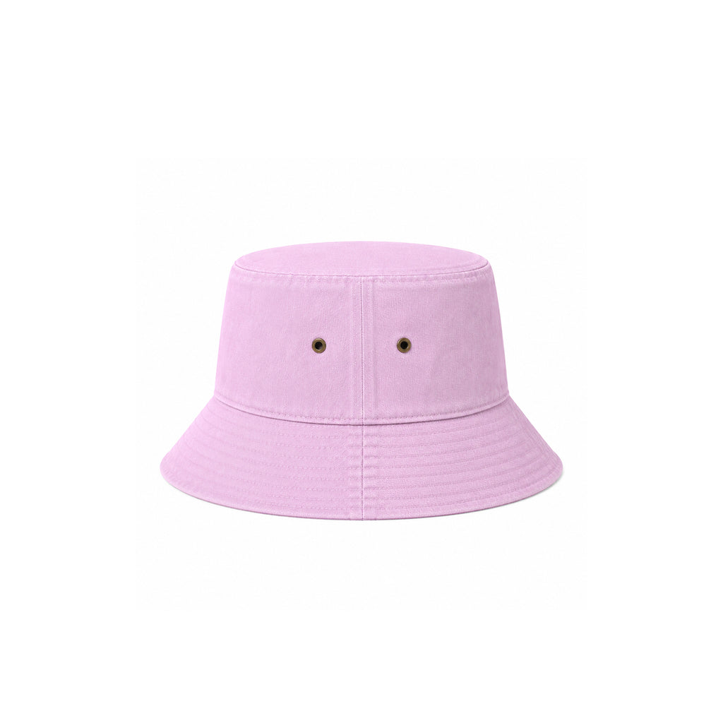 100% cotton drill washed bucket hat