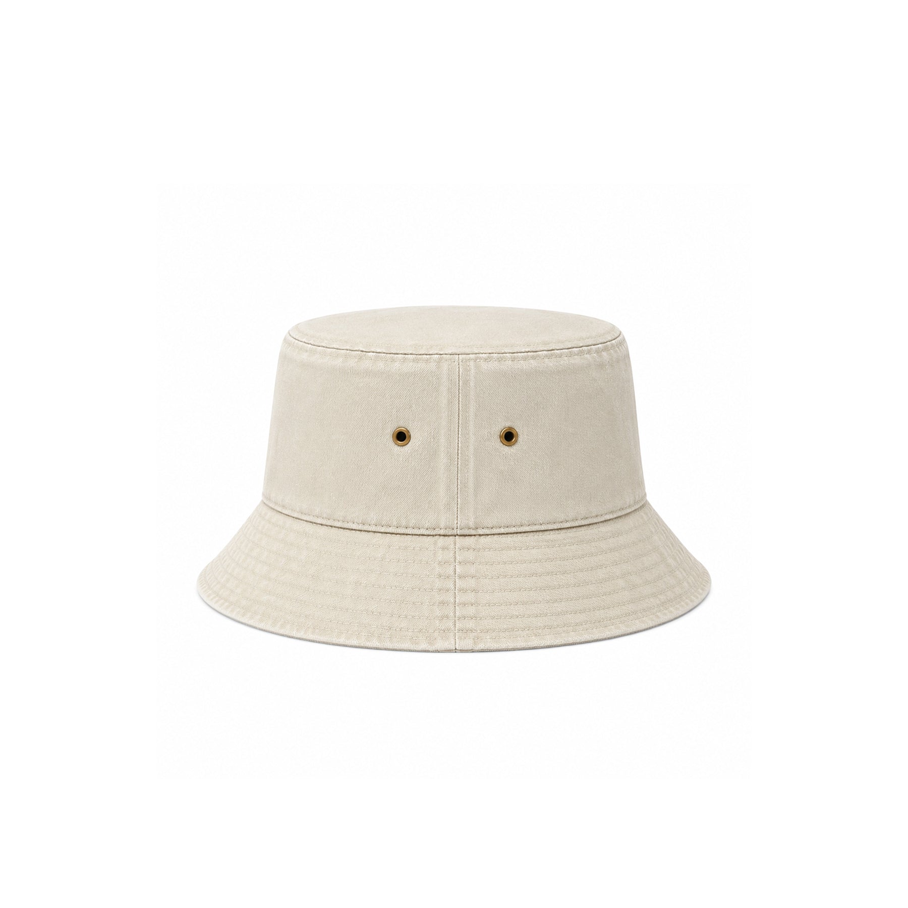 100% cotton drill washed bucket hat
