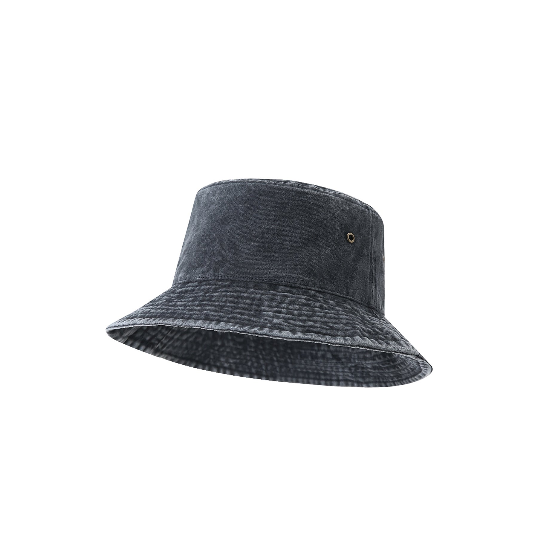 100% cotton drill washed bucket hat