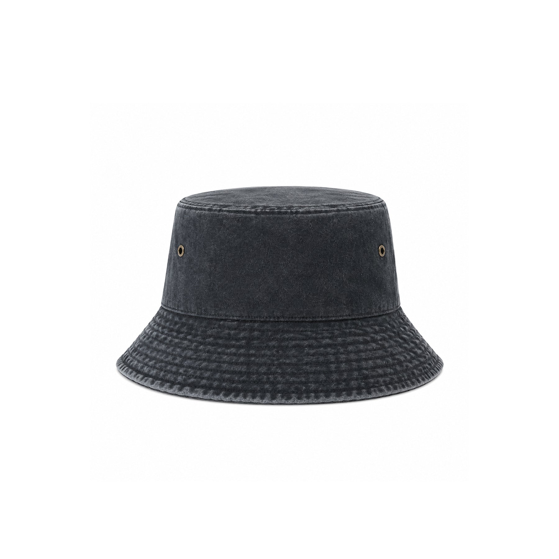 100% cotton drill washed bucket hat