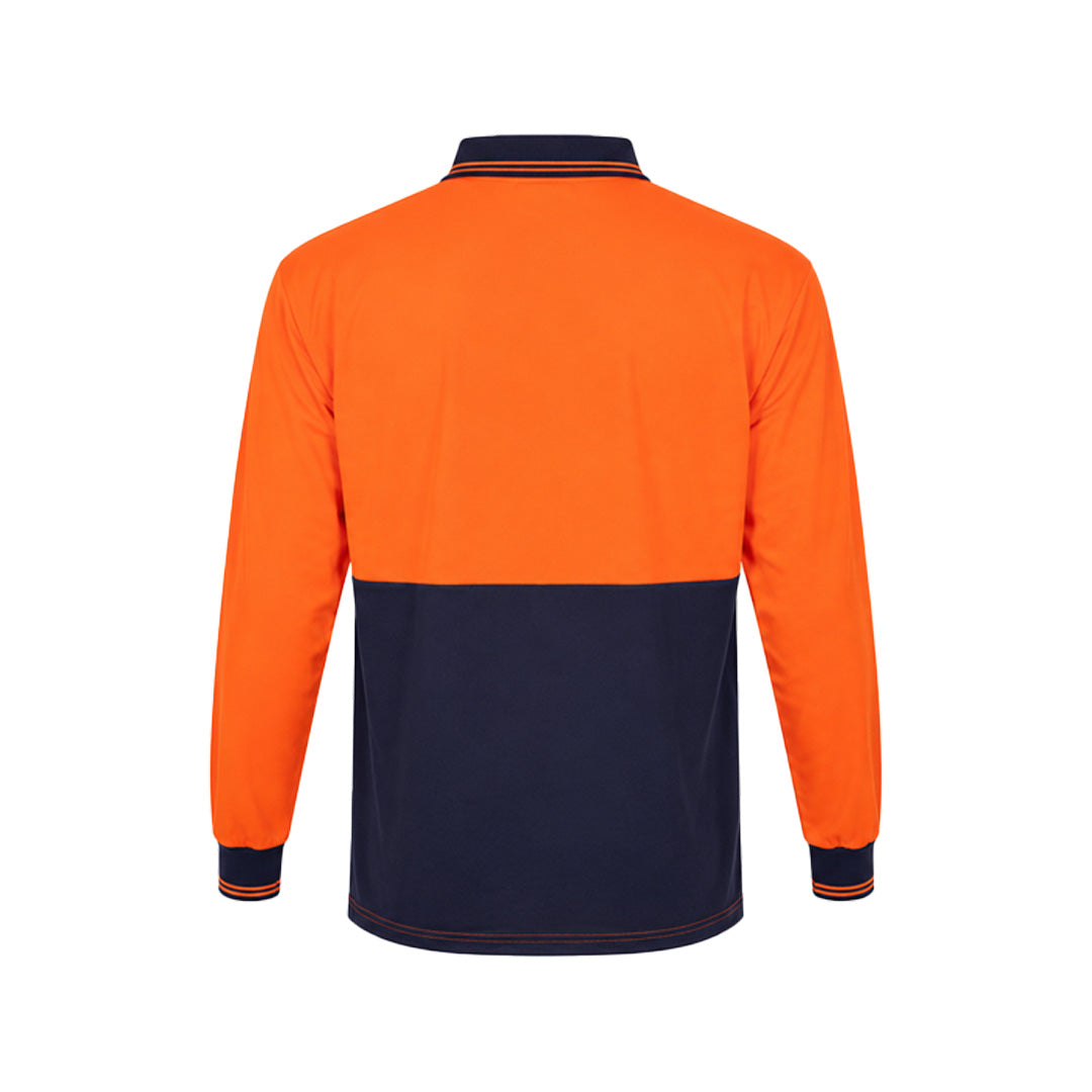 Hi Vis Long Sleeve Polo