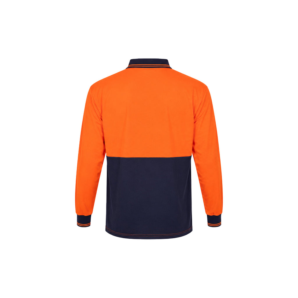 Hi Vis Long Sleeve Polo