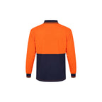 Hi Vis Long Sleeve Polo
