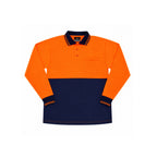Hi Vis Long Sleeve Polo