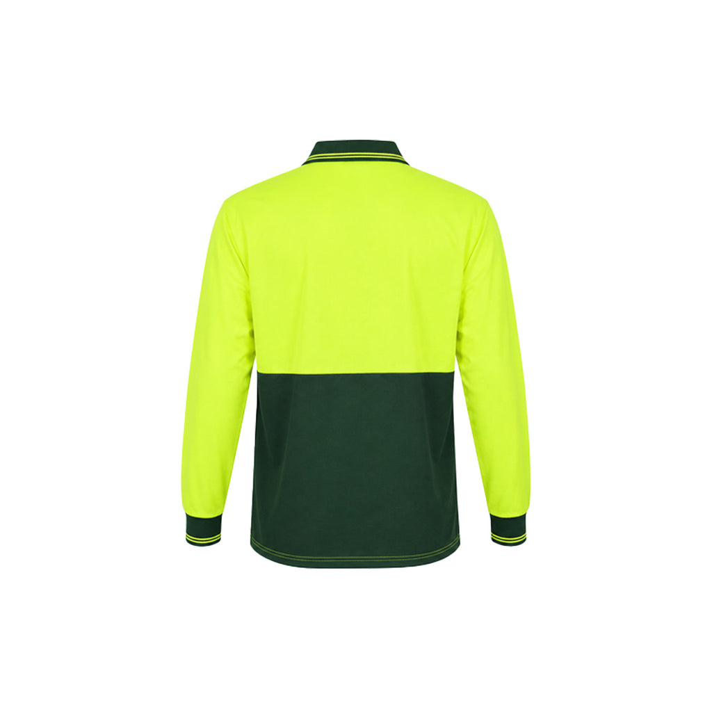 Hi Vis Long Sleeve Polo