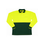Hi Vis Long Sleeve Polo