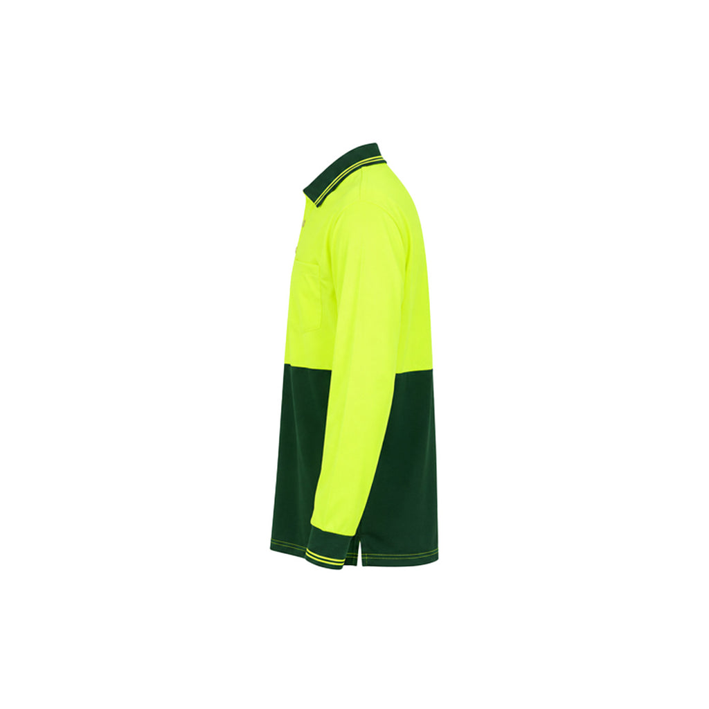Hi Vis Long Sleeve Polo