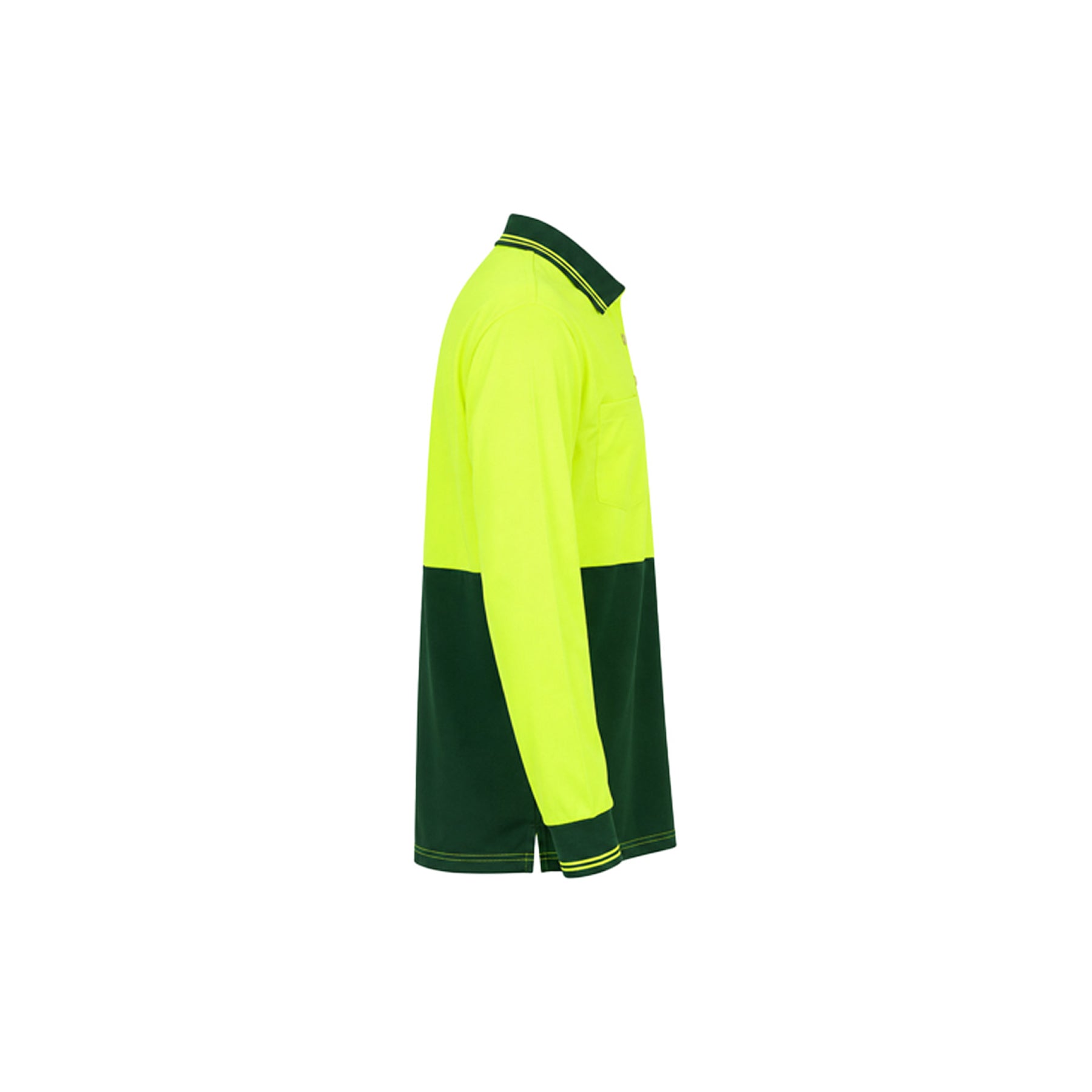 Hi Vis Long Sleeve Polo