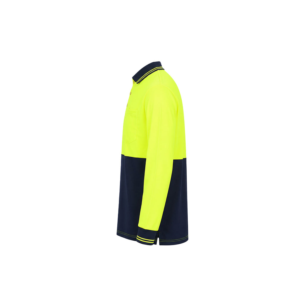 Hi Vis Long Sleeve Polo