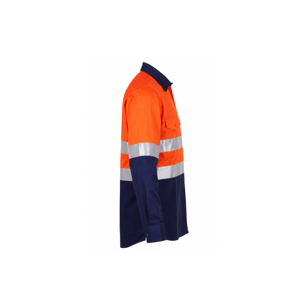 100% Combed Cotton Drill Long Sleeve Shirt - 3M