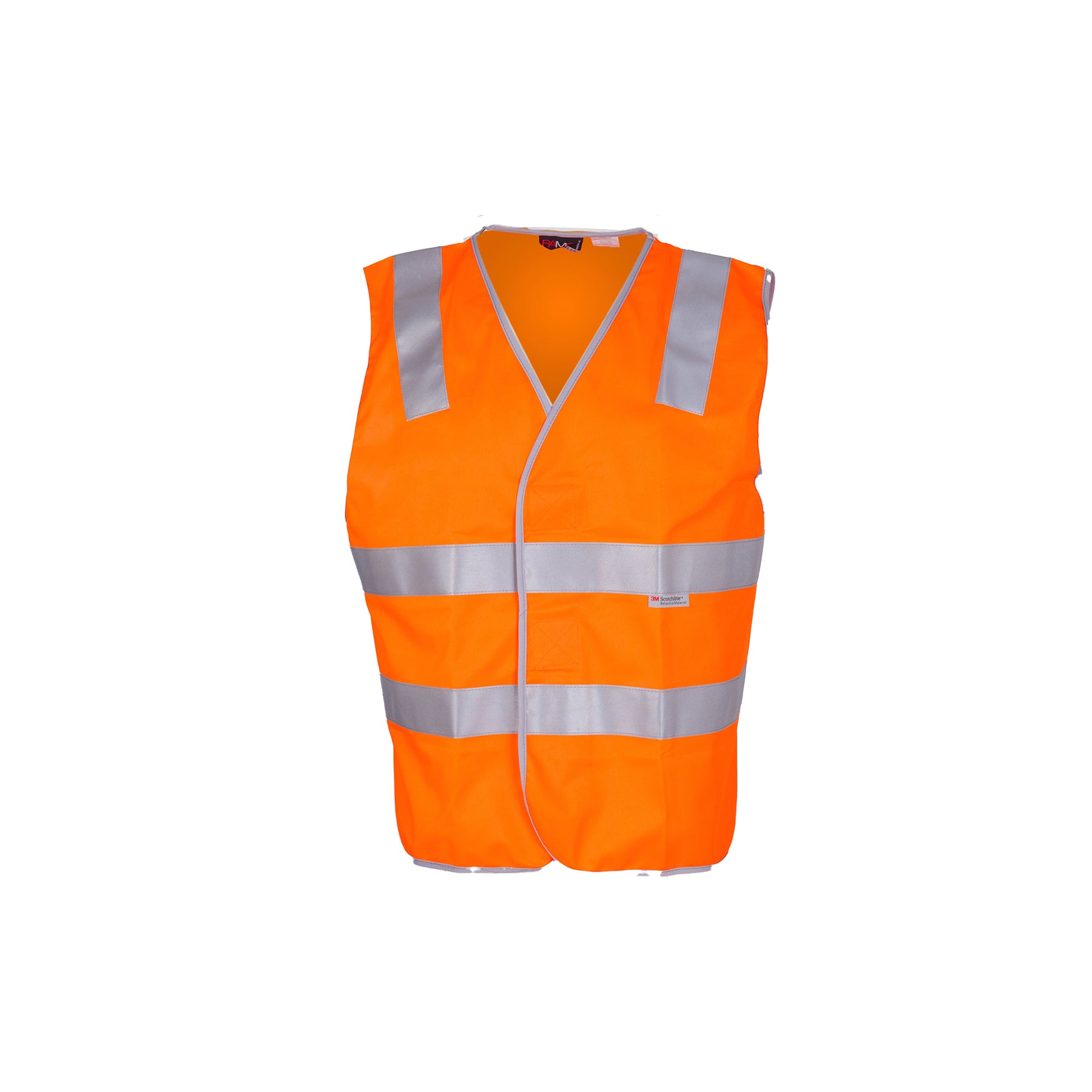 100% Polyester Vest with 3M reflective tape
