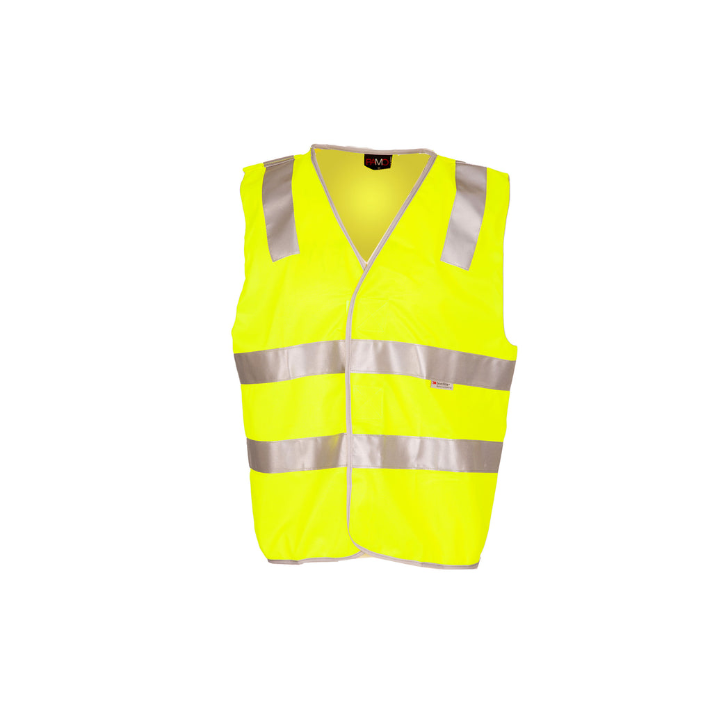 100% Polyester Vest with 3M reflective tape