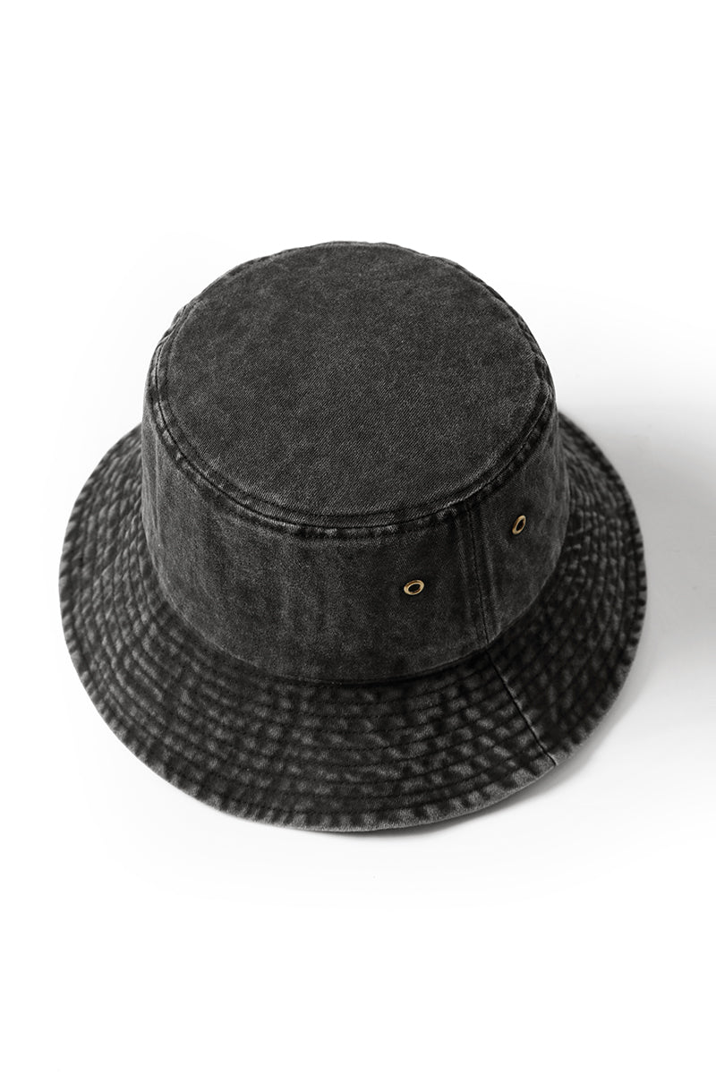 Washed bucket hat