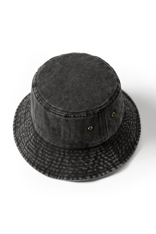 280gsm 100% cotton drill washed bucket hat