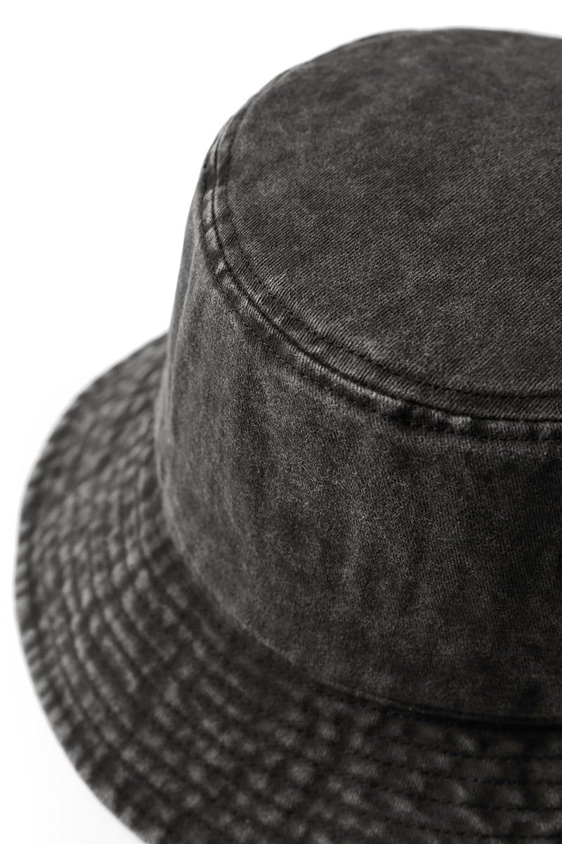 Washed bucket hat