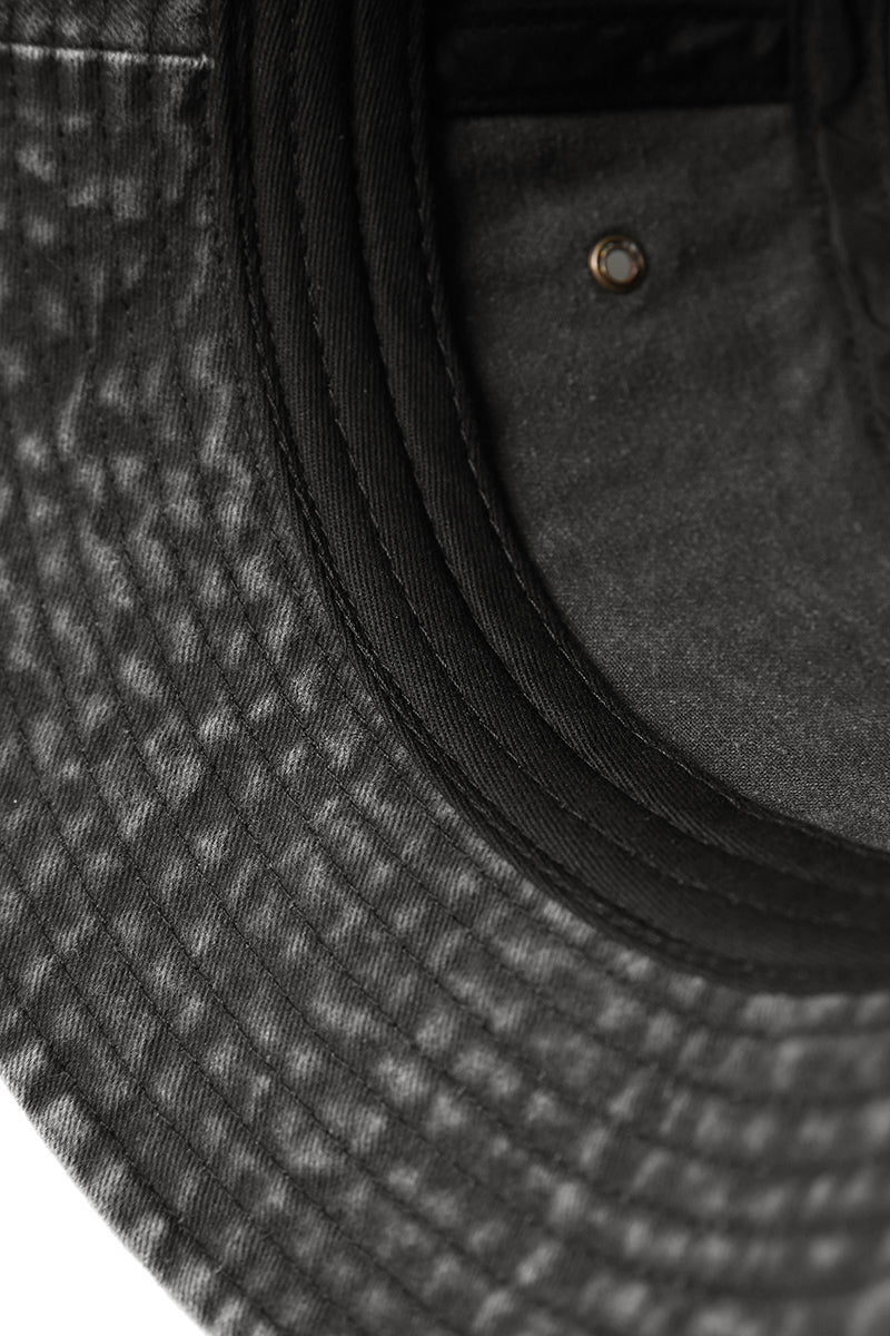 Washed bucket hat