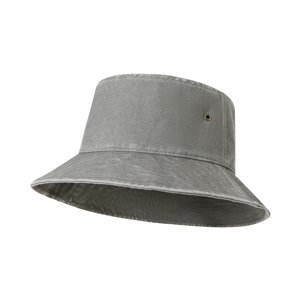 Washed bucket hat