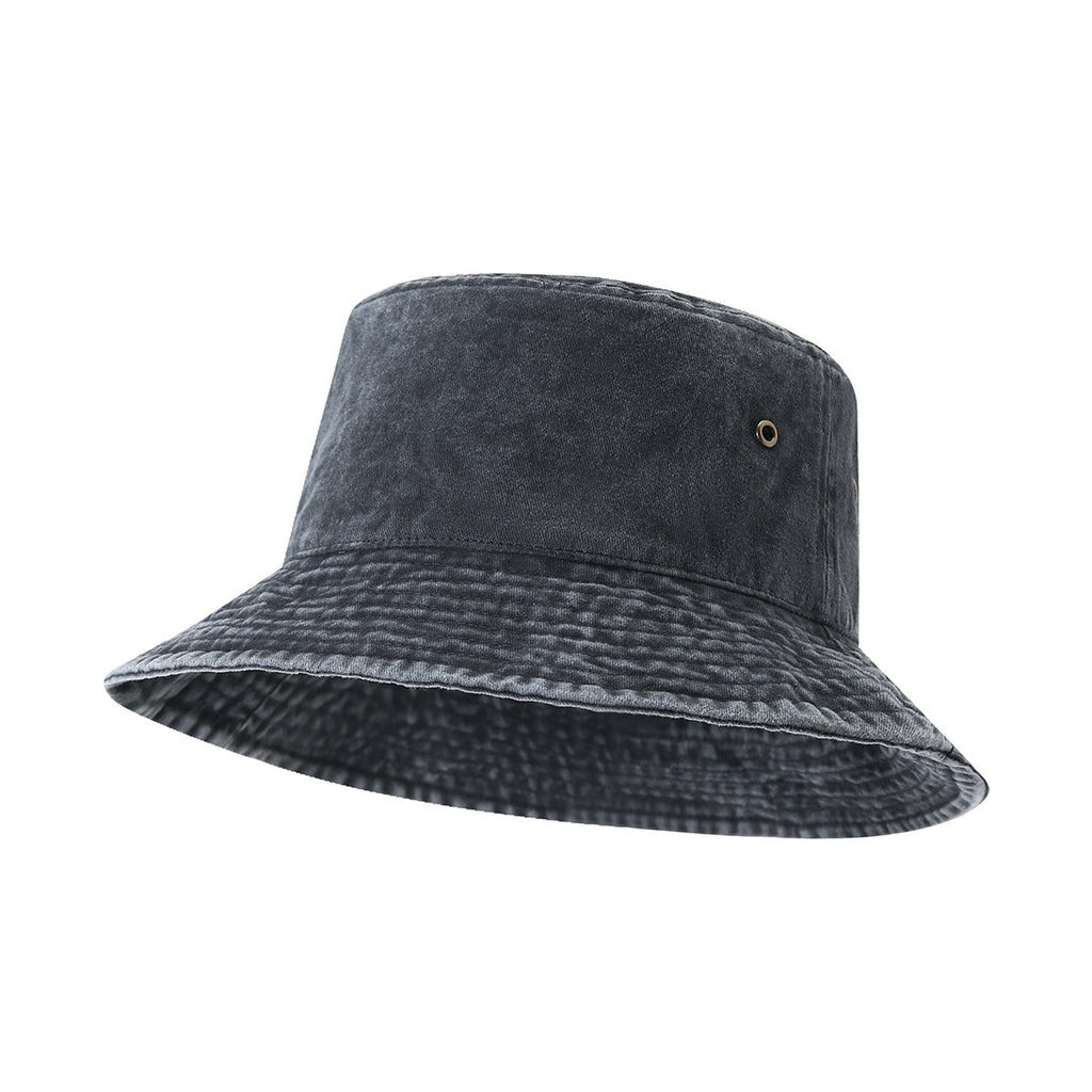 Washed bucket hat