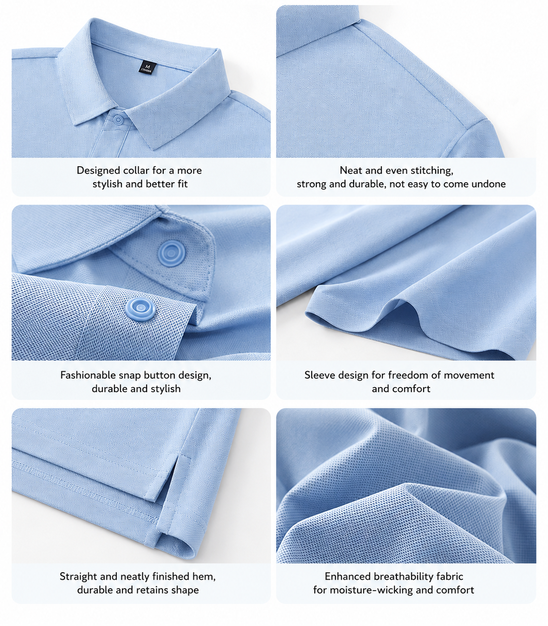 Seamless Ice Silk Polo